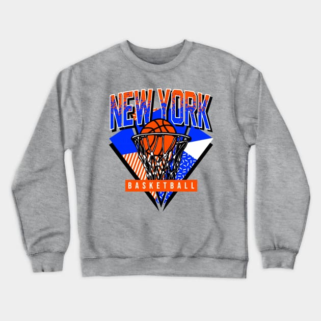 Knicks basketball crewneck sale